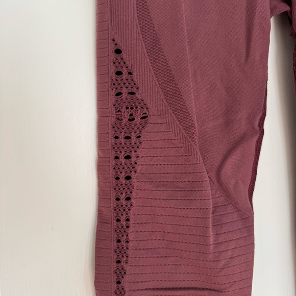 Gymshark Burgundy Maroon Garnett Leggings Small - Picture 2 of 7